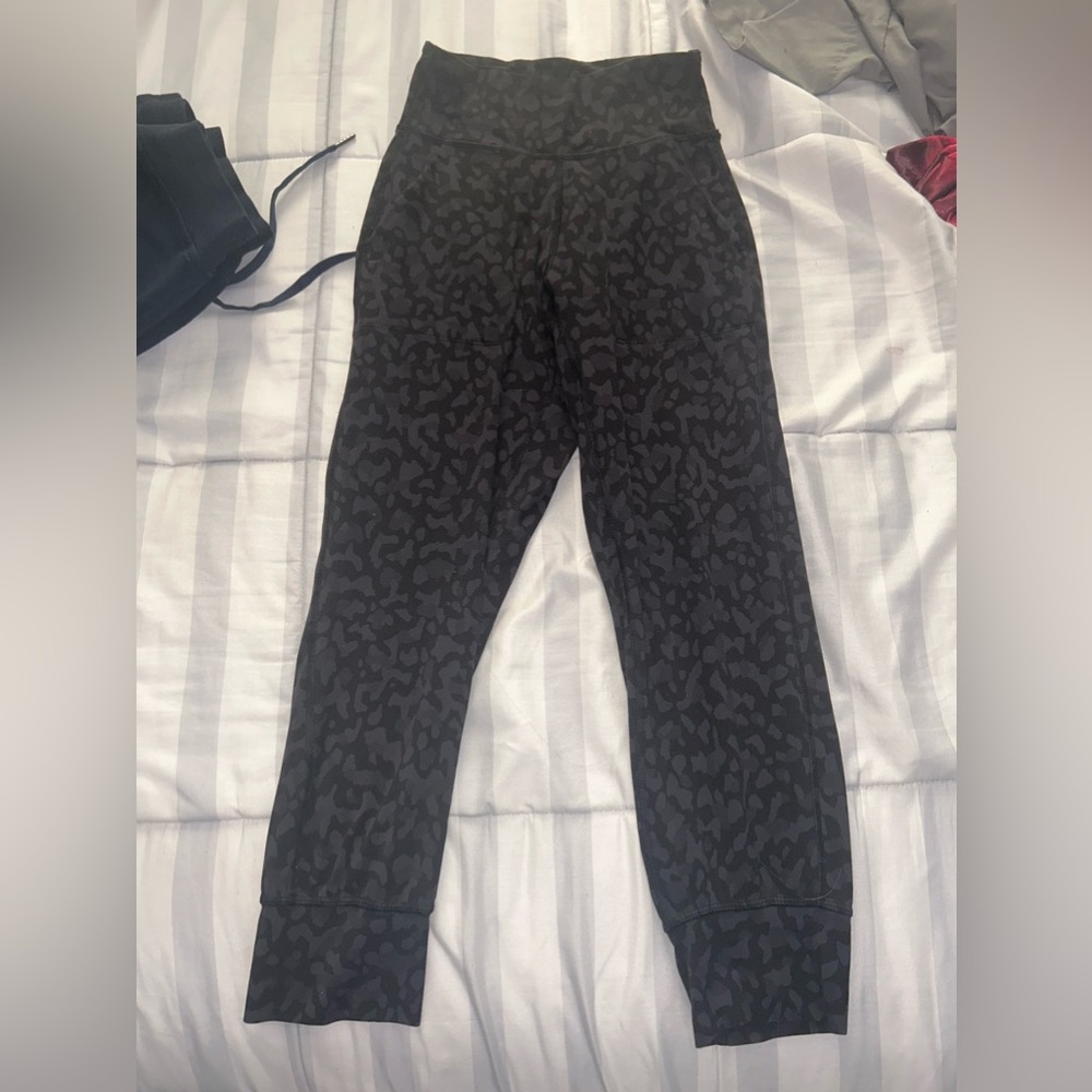 Lululemon camo cheetah print align jogger
